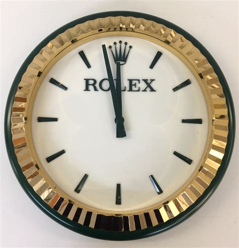 horloge murale rolex|rolex clocks for sale.